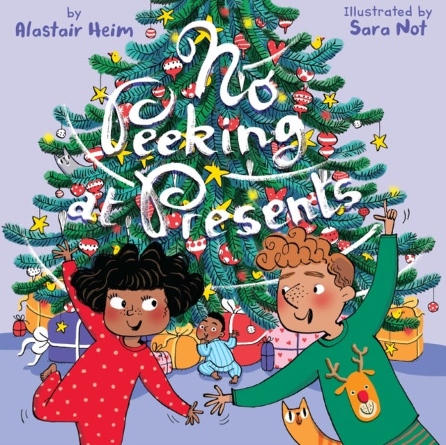 Binding: Hardcover
Description: Holiday hijinks abound in this very merry Christmas story about three siblings who can t resist sneaking a peek under the tree before it's time for fans of How to Catch Santa and 5 More Sleeps. Everyone knows there's no peeking at presents before Christmas morning.