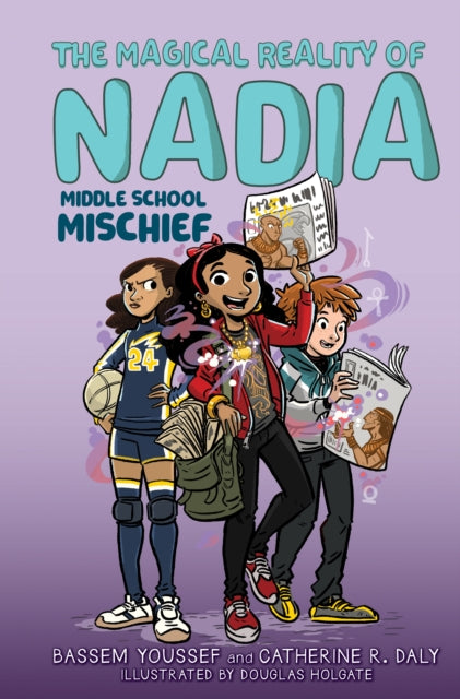 Binding: Hardcover
Description: Inspired by the author's real - life experiences this second hilarious and sweet novel about sixth grade Egyptian immigrant Nadia has her battling school newspaper drama controversy with the school mascot and some magical mischief too. Nadia loves fun facts.