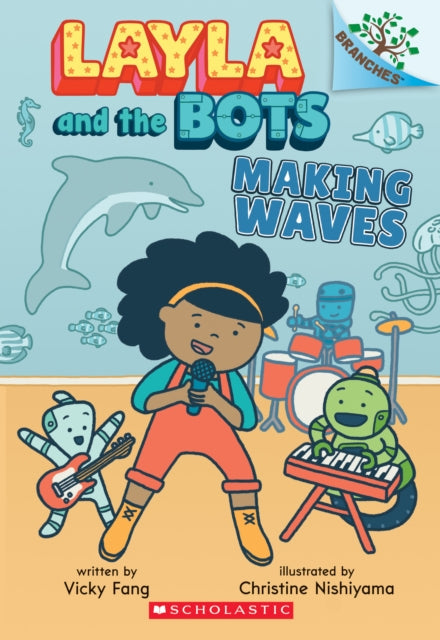 Binding: Paperback
Description: Layla and the Bots newest invention is going to make a big Splash! Pick a book. Grow a Reader! This series is part of Scholastic's early chapter book line Branches aimed at newly independent readers.
