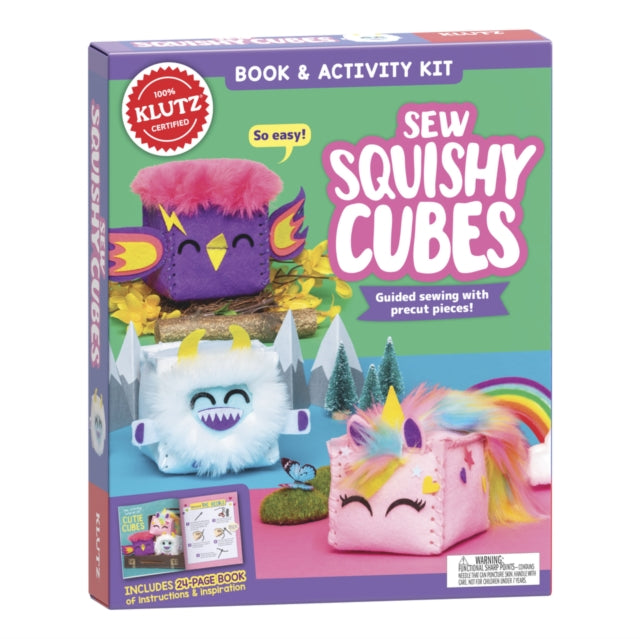 Editors Of Klutz - Easy - To - Sew Cutie Cubes - Paperback
