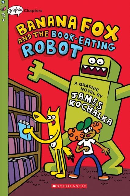 Binding: Paperback
Description: Eisner Award - winning cartoonist James Kochalka mixes up another silly and spunky adventure for Banana Fox the smoothie - sipping sleuth! Get drawn into reading with Graphix Chapters! Graphix Chapters are ideal books for beginning and newly independent readers aged 6 - 8.