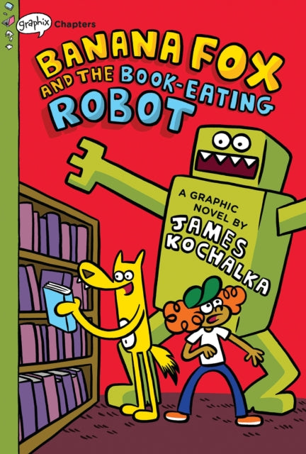 Binding: Hardcover
Description: Eisner Award - winning cartoonist James Kochalka mixes up another silly and spunky adventure for Banana Fox the smoothie - sipping sleuth! Get drawn into reading with Graphix Chapters! Graphix Chapters are ideal books for beginning and newly independent readers aged 6 - 8.