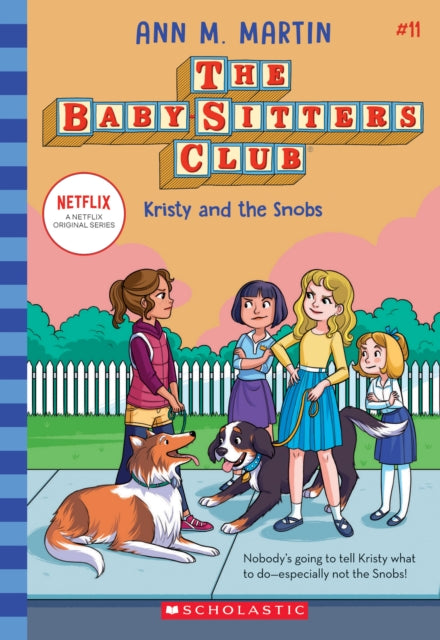 Binding: Paperback
Description: Kristy's mum got married again last summer and now Kristy and herfamily live in a new neighbourhood. The kids there aren't very friendly. In fact they're well snobs.
Title: The Babysitters Club #11: Kristy And The Snobs (B& W)
Author(s): M.