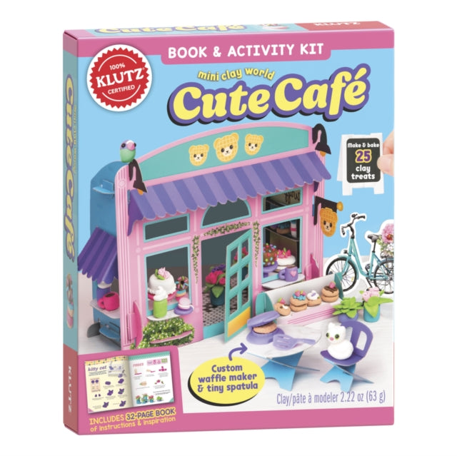 Binding: Collectible And Gift Editions
Description: Following on from the popular MINI CLAY World PET Truck childrencan open up their own adorable CUTE CAFE with this fabulous bookand activity kit by Klutz.