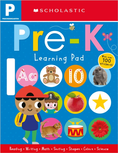 Binding: Paperback
Description: Reinforce key preschool learning with this easy carry learning pad from Scholastic Early Learners. With more than 60 tear - away pages of engaging activities this Pre - K Learning Pad helps preschoolers find school success.