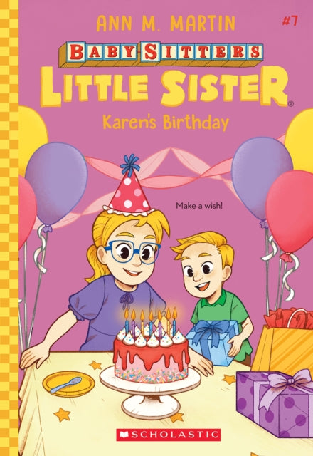 Binding: Paperback
Description: It's fun to be a Baby - sitters Little Sister! It's Karen's birthday! She can't wait for all those presents. Karen is even having two parties one at Daddy's house and one at Mommy's. But what Karen really wants for her birthday is one party with her whole family together.