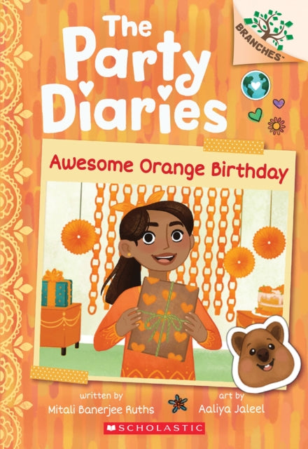 Binding: Paperback
Description: In this full - color early chapter book series Priya starts a party - planning business to help save the planet - - one party at a time! Pick a book. Grow a Reader! This series is part of Scholastic's early chapter book line Branches aimed at newly independent readers.