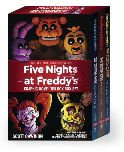 West Carly Anne - Five Nights At Freddy's Graphic Novel Trilogy Box Set - Paperback