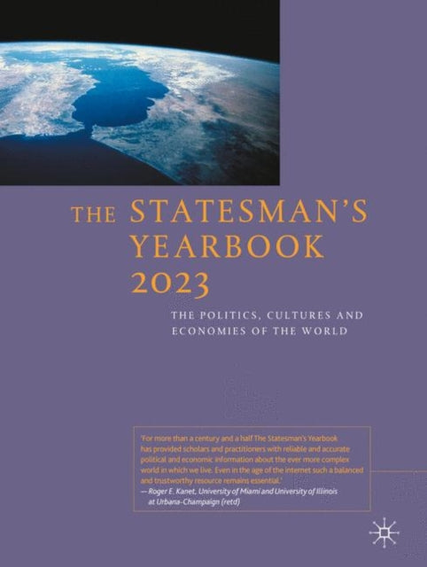 Binding: Hardcover
Description: Now in its 159th edition The Statesman's Yearbook continues to be the reference work of choice for accurate and reliable information on every country in the world.