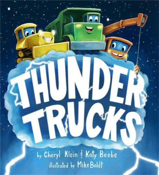 Binding: Hardcover
Description: Perfect for fans of Goodnight Goodnight Construction Site! Meet a rowdy cast of truck friends who work together to create a thunderstorm in this fun and comforting bedtime read.