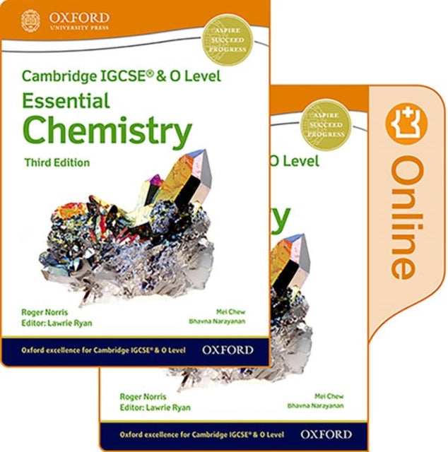 Binding: Multiple Components
Description: The Cambridge Igcse & O Level Essential Chemistry Print and Enhanced Online Student Book Pack is at the heart of delivering the course and provides a clear step - by - step route though the syllabus that is ideal for EAL learners.