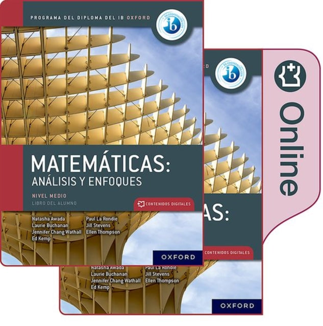 Kemp Ed - Matematicas Ib: Analisis Y Enfoques Nivel Medio Paquete De Libro Impreso Y Digital.