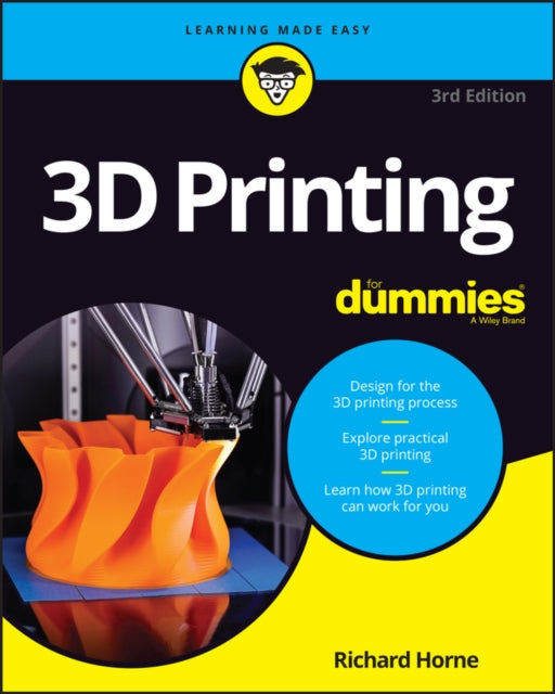 Binding: Paperback
Description: Print out whatever you can dream up 3 D Printing For Dummies is an easy reference for anyone new to the process of taking a digital file and turning it into an object in the real world.