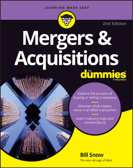 Binding: Paperback
Description: Explore M& A in simple terms Mergers & Acquisitions For Dummies provides useful techniques and real - world advice for anyone involved with or thinking of becoming involved with transactional work.