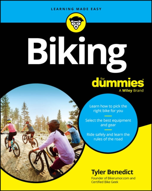Binding: Paperback
Description: Explore travel and get fit on two wheels Biking For Dummies will teach you the basics of riding your bike as a workout or as a mode of transportation.