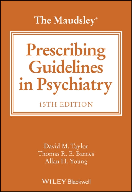 Binding: Paperback
Description: Discover the essential evidence - based handbook on the safe and effective prescribing of psychotropic agents in this comprehensive resource Prescribing medications for patients suffering from mental illness is a challenging but essential component of clinical practice.