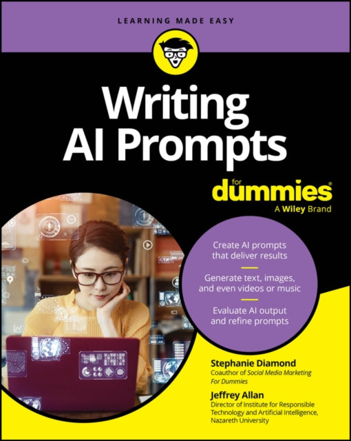 Binding: Paperback
Description: Learn the art of writing effective AI prompts and break into an exciting new career field Unlock the full power of generative AI with Writing AI Prompts For Dummies a comprehensive guide that will teach you how to confidently write effective AI prompts.