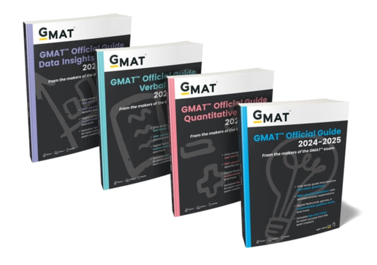 Gmac (Graduate Management Admission Council) - Gmat Official Guide 2024 - 2025 Bundle: Books + Online Question Bank - Paperback
