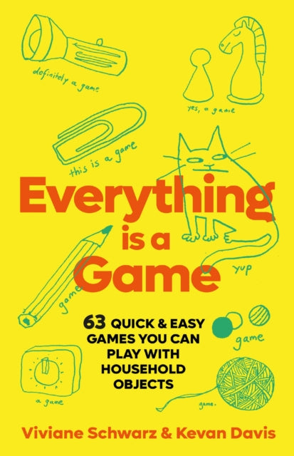 Binding: Hardcover
Description: A wooden spoon? A ball of string? A handful of coins? There's a game for that. Whether you're looking to fill an hour or a wet weekend in this brilliant compendium you'll find games for every occasion that can be played with objects all of us have around us.