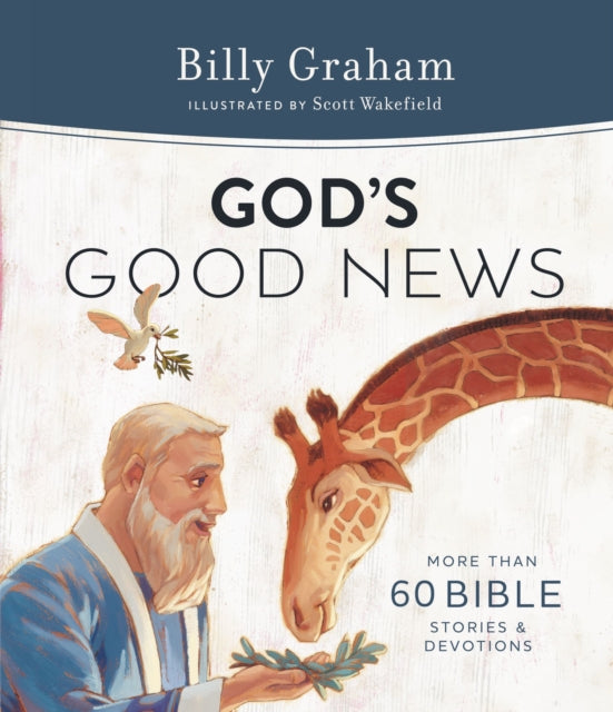 Binding: Hardcover
Description: God's Good News is even more child - friendly with a new cover smaller trim size and even a lower price point. More than 60 favorite Bible stories are told in actual Bible text from the New King James Version each paired with a takeaway devotion from Rev. Graham.