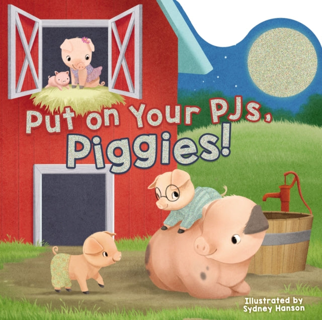 Binding: Special Bindings
Description: It's pj time at Bedtime Barn but the piggies want to keep playing! Get your little ones ready for bed with Put on Your P Js Piggies! a giggle - inducing story that will convince even the most stubborn bedtime resisters to cuddle up for sleepy time.