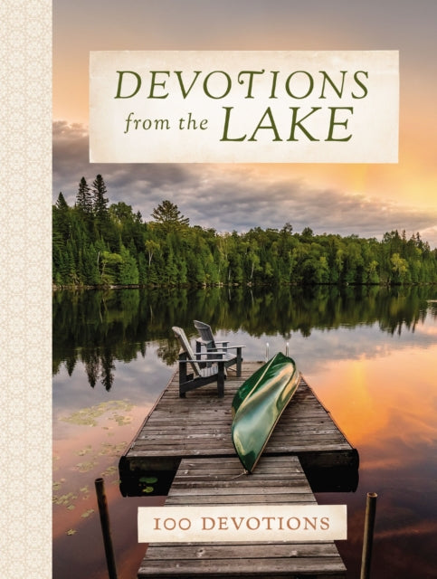 Binding: Hardcover
Description: Life is better at the lake but you already knew that. Capture the sweetest parts of lake life with 100 peaceful devotions and gorgeous photography in Devotions from the Lake.