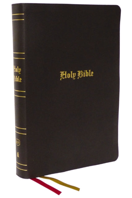 Binding: Special Bindings
Description: This KJV Bible edition features the largest Comfort Print available while also including favorite Bible study features. KJV Comfort Print was commissioned by Thomas Nelson to be the easiest to read at any size.