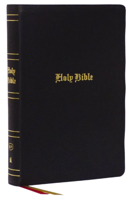Binding: Special Bindings
Description: This KJV Bible edition features the largest Comfort Print available while also including favorite Bible study features. KJV Comfort Print was commissioned by Thomas Nelson to be the easiest to read at any size.