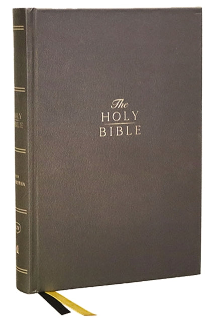 Binding: Hardcover
Description: Enjoy the unmatched beauty of the King James Version combined with the readability of Thomas Nelson's exclusive KJV Comfort Print typeface all in a Bible that includes over 73,000 cross references and the Apocrypha.