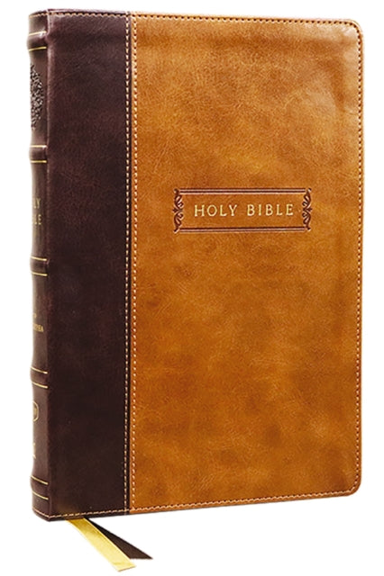 Binding: Special Bindings
Description: Enjoy the unmatched beauty of the King James Version combined with the readability of Thomas Nelson's exclusive KJV Comfort Print typeface all in a Bible that includes over 73,000 cross references and the Apocrypha.