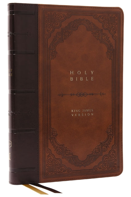 Binding: Special Bindings
Description: Don t sacrifice readability for portability with this KJV Giant Print Thinline Bible. The extra - large Bible text features Thomas Nelson's exclusive KJV Comfort Print which was designed to be the easiest to read at any size.