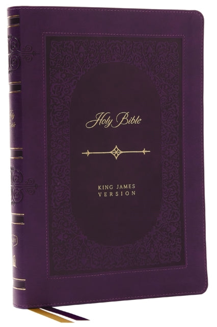 Binding: Special Bindings
Description: Don t sacrifice readability for portability with this KJV Giant Print Thinline Bible. The extra - large Bible text features Thomas Nelson's exclusive KJV Comfort Print which was designed to be the easiest to read at any size.