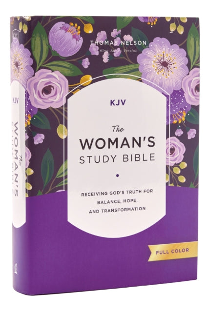 Binding: Hardcover
Description: A study Bible with thousands of verse commentary notes designed by women specifically for women to receive God's truth for balance hope and transformation.