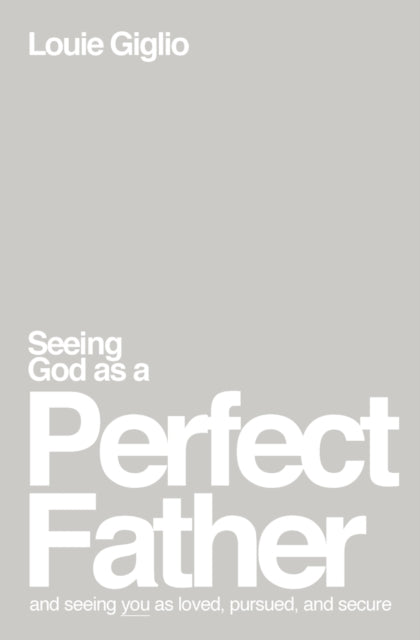 Binding: Paperback
Description: You are chosen loved prized wanted and believed in by a perfect Father. In Seeing God as a Perfect Father Louie Giglio invites us to experience God in a life - changing way: as a perfect Father who wants you to live under the waterfall of His blessing.