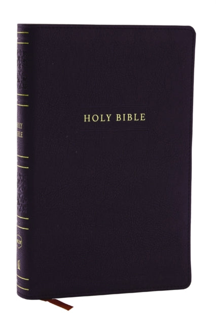 Binding: Special Bindings
Description: Offering a convenient size and a large print this Bible also provides over 43,000 cross - references to help you study anywhere. You don t have to sacrifice readability for portability.