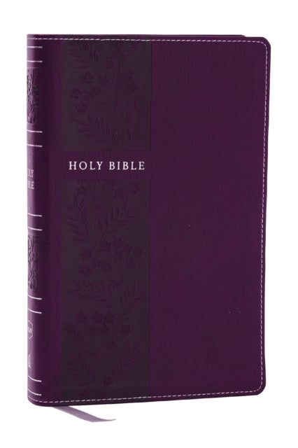 Binding: Special Bindings
Description: Offering a convenient size and a large print this Bible also provides over 43,000 cross - references to help you study anywhere. You don t have to sacrifice readability for portability.