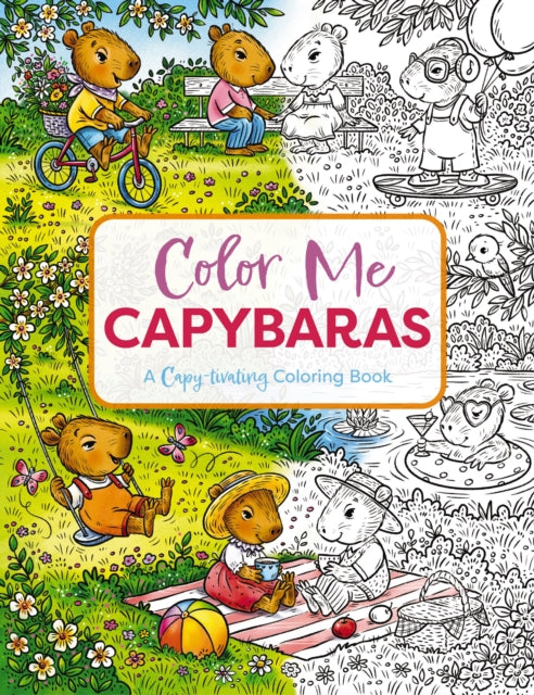 Binding: Paperback
Description: Unwind and express your creativity with the fun designs in Color Me Capybaras. Who doesn't love capybaras? This hilarious collection of coloring pages is something you never knew you needed until now.