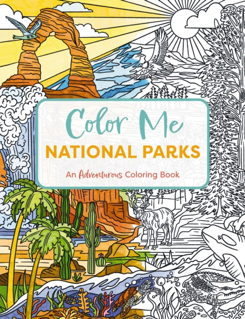 Binding: Paperback
Description: Embark on a vibrant journey through America's natural wonders with the stunning designs in Color Me National Parks. Zion Acadia Yellowstone Glacier Yosemite Denali explore these gorgeous settings without ever leaving your home with these intricate designs.