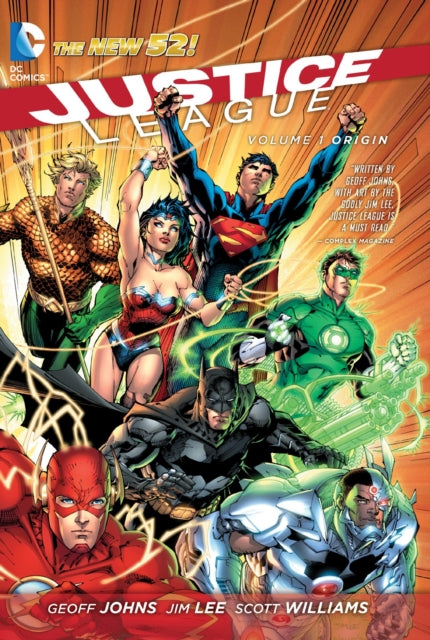 Binding: Paperback
Title: Justice League Vol. 1: Origin (The New 52)
Author(s): Johns Geoff, Scott Williams
Publisher: Dc Comics
Barcode: 9781401237882
Pages: 192 Pages
Publication Date: 2/5/2013
Category: Comic Strip Fiction / Graphic Novels (Children's / Teenage)