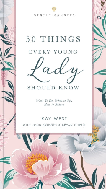 Binding: Paperback
Description: In an ever - changing world good manners never go out of style. These essential skills and tips will help you all aspects as you grow into womanhood. Good manners are not just a quaint and old - fashioned concept. They're an essential aspect of every young lady's path to adulthood.