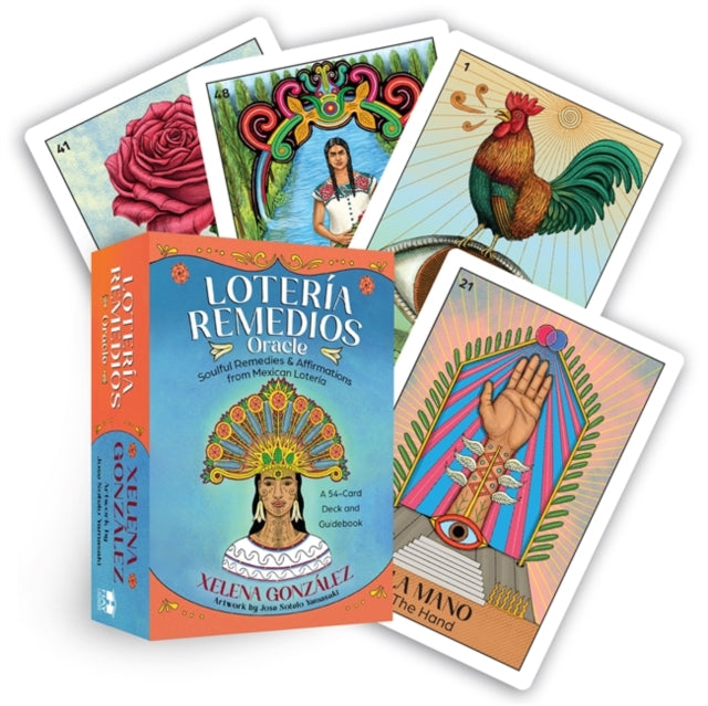 Binding: Toys & Hobbies
Description: A beautifully - illustrated 54 - card oracle deck that reimagines the iconic game of Loter a by using the traditional symbols for divination reflection and healing. La Rosa. La Muerte. El Nopal.