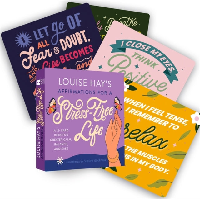 Binding: Toys & Hobbies
Description: From internationally beloved teacher and "queen of affirmations " Louise Hay comes twelve affirmation cards to help you create and maintain a stress - free life.