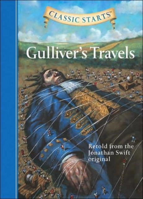 Binding: Hardcover
Description: Visit four strange and remarkable lands: Lilliput where Gulliver seems a giant among a race of tiny people; Brobdingnag the opposite where the natives are giants and Gulliver puny; the ruined yet magical country of Laputa; and the home of the Houyhnhnms.