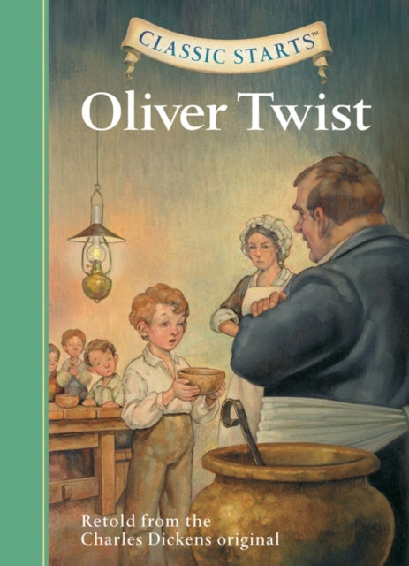 Binding: Hardcover
Description: Takes young readers on a reader to a Victorian England filled with mistreated orphans grim workhouses and gangs of thieving children. The hero finds himself in dire circumstances but escapes to London where he becomes involved with criminals and finally finds a real home.