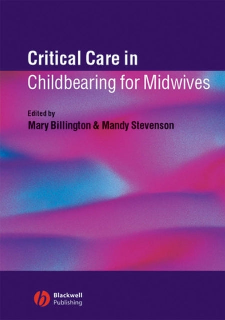 Binding: Paperback
Description: Critical Care in Childbearing for Midwives is a comprehensive up - to - date guide surrounding the support care and management of critically ill women in childbearing specifically written for midwives.