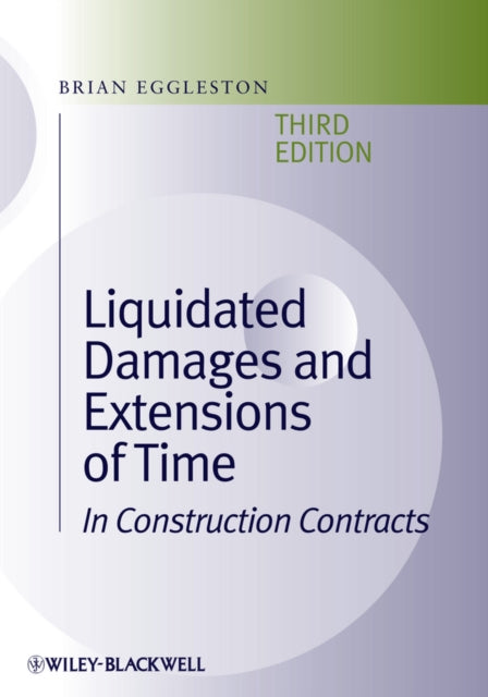 Binding: Hardcover
Description: Liquidated damages and extensions of time are complex subjects frequently forming the basis of contract claims made under the standard building and civil engineering contracts.
