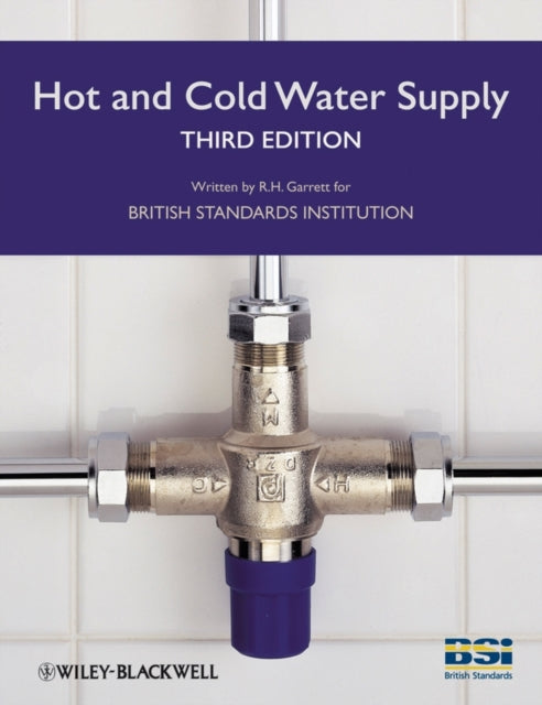 Binding: Paperback
Description: Provides a highly illustrated guide for designers installers and contractors working on hot and cold water supplies. The book takes account of the 1999 Water Regulations and British Standard BS 6700.