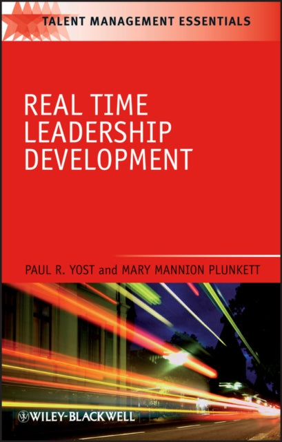 Binding: Paperback
Description: Real Time Leadership Development provides research and practices - based guidance and tools for leaders to use to fully leverage experience - based development for their own growth and to build the next generation of leaders in their organization.