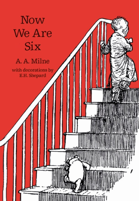 Binding: Hardcover
Description: But now I am Six I'm as clever as clever. So I think I'll be six now for ever and ever! Curl up with Winnie - the - Pooh and Christopher Robin in A. A. Milne's classic book of poetry for children Now We Are Six. This work by A. A.