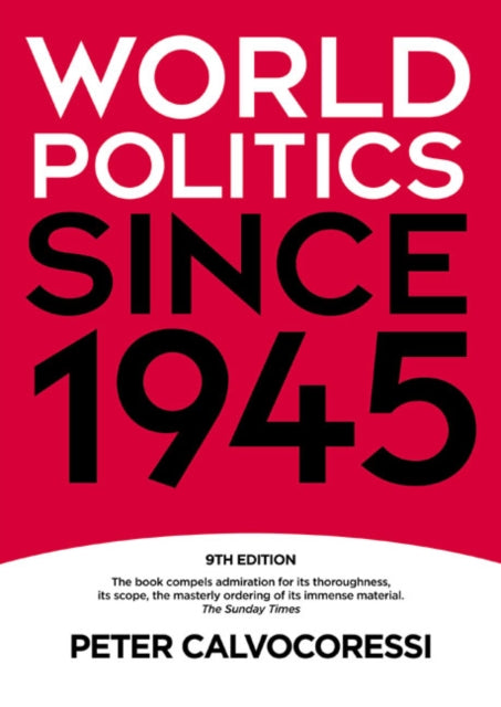 Binding: Paperback
Description: The most lucid comprehensive intelligent and reliable account of post - war modern history on the market. Teaching Politics The book compels admiration for its thoroughness its scope the masterly ordering of its immense material.